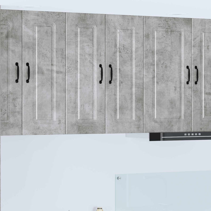Panel til opvaskemaskine Kalmar Beton Grå 60 x 31 x 80 cm