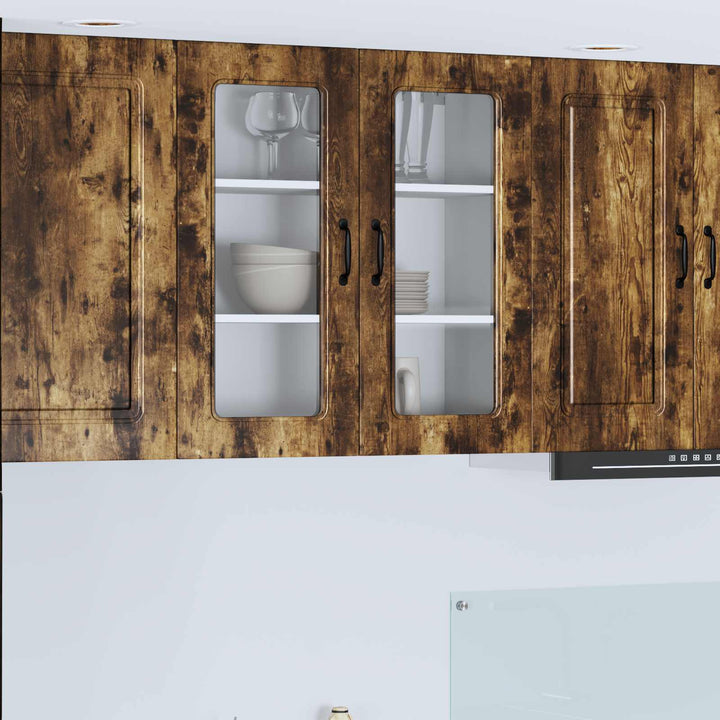 Panel til opvaskemaskine Kalmar Røget eg 80 x 31 x 80 cm