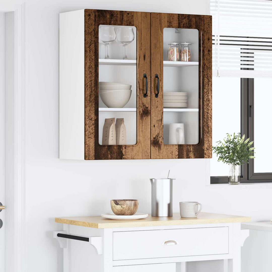 Panel til opvaskemaskine Kalmar Gammelt træ 80 x 31 x 80 cm