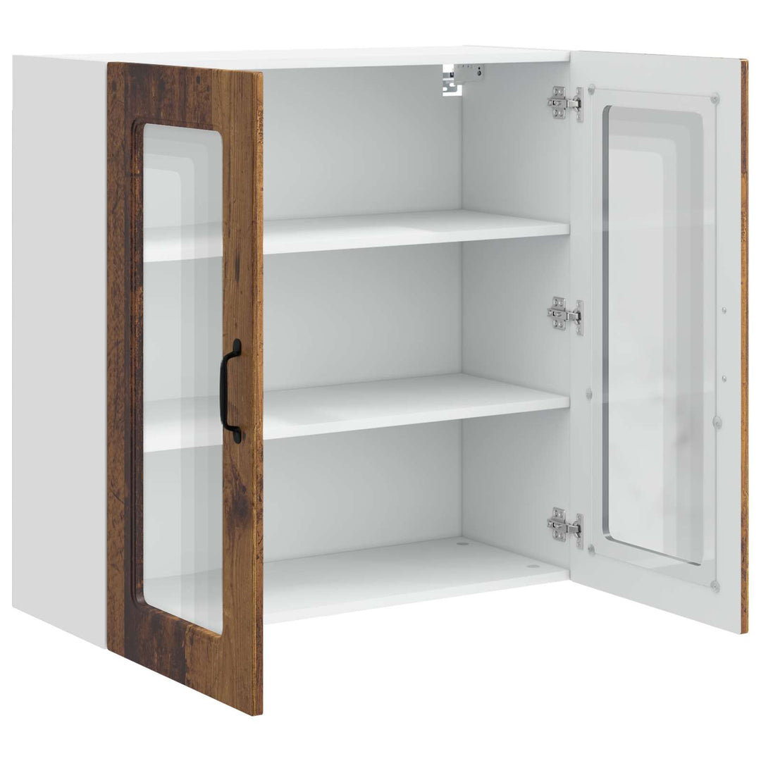 Panel til opvaskemaskine Kalmar Gammelt træ 80 x 31 x 80 cm