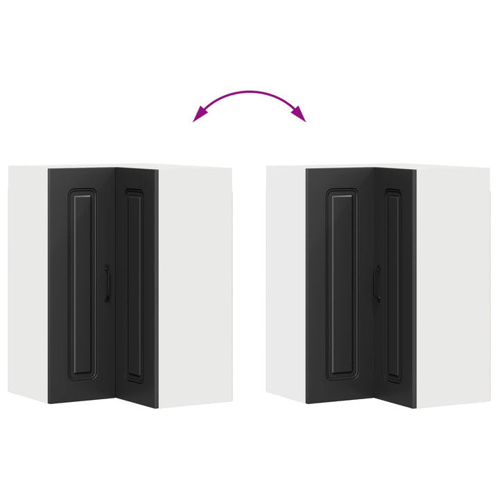 Panel til opvaskemaskine Kalmar Sort 57 x 57 x 80 cm