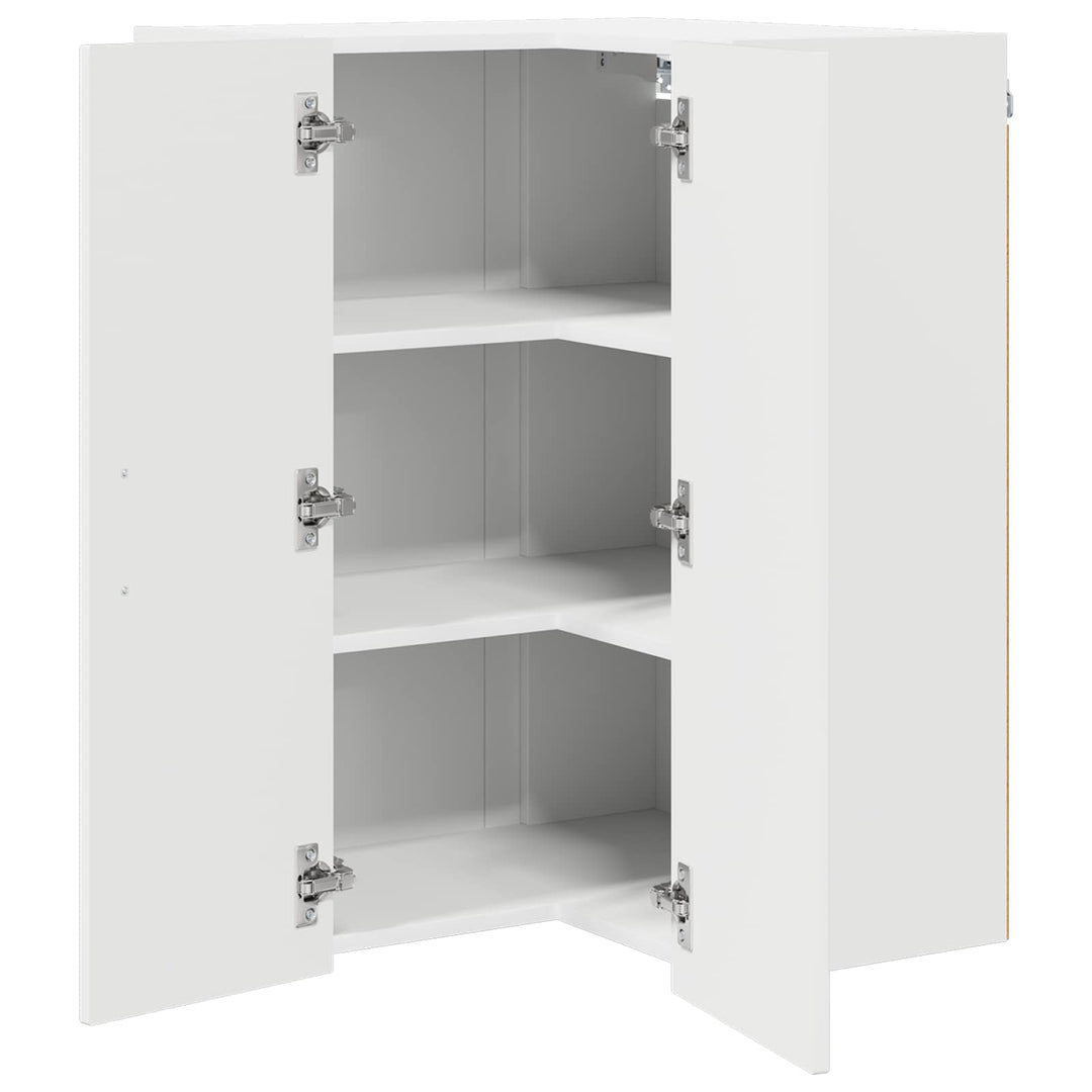 Panel til opvaskemaskine Kalmar Høj gloss hvid 57 x 57 x 80 cm