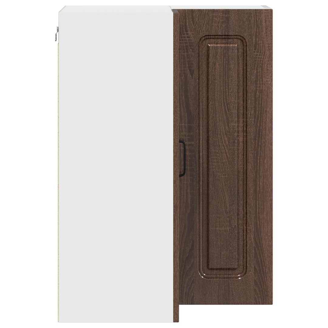 Panel til opvaskemaskine Kalmar Brun eg 57 x 57 x 80 cm