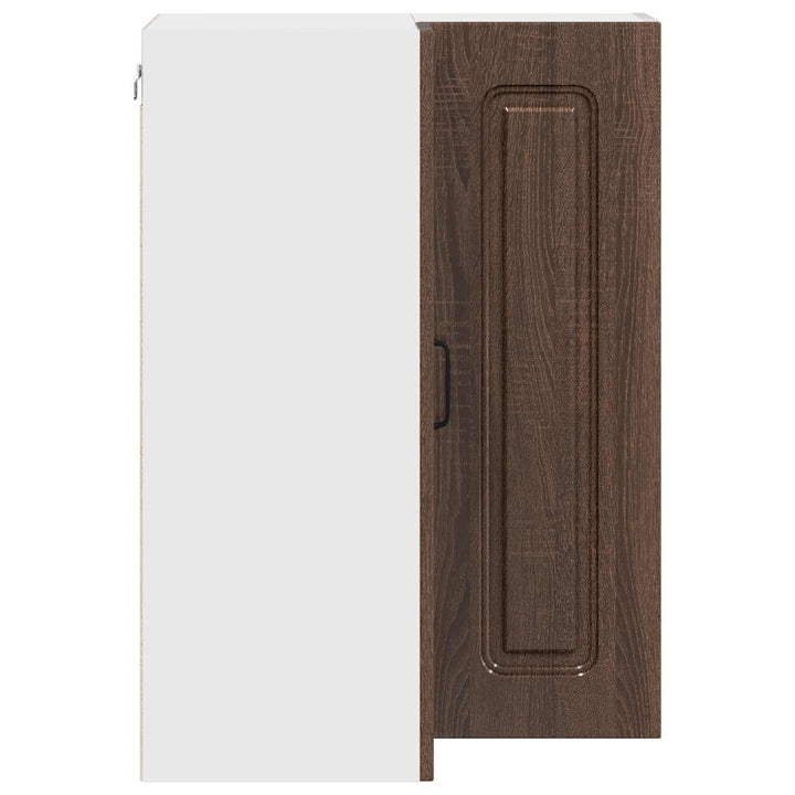 Panel til opvaskemaskine Kalmar Brun eg 57 x 57 x 80 cm