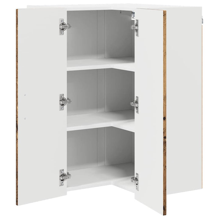 Panel til opvaskemaskine Kalmar Gammelt træ 57 x 57 x 80 cm