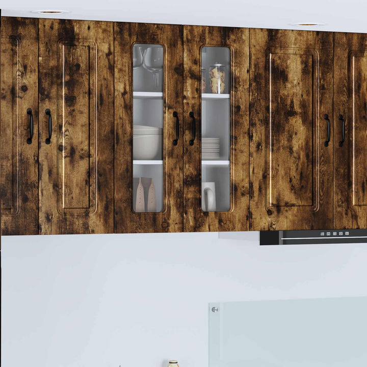 Panel til opvaskemaskine Kalmar Røget eg 60 x 31 x 80 cm