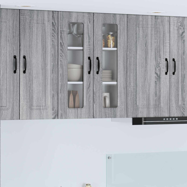 Panel til opvaskemaskine Kalmar Grå Sonoma 60 x 31 x 80 cm