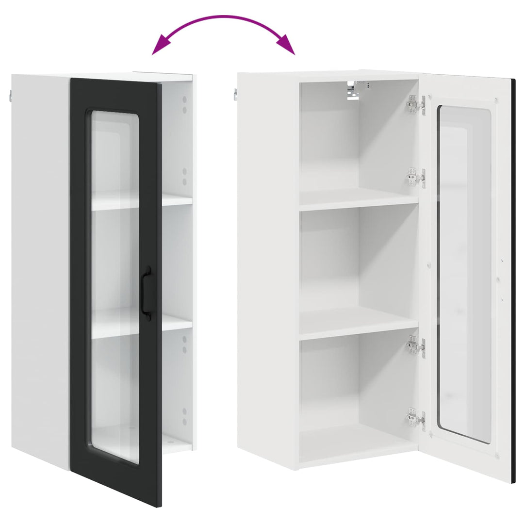 Panel til opvaskemaskine Kalmar Sort 40 x 31 x 100 cm