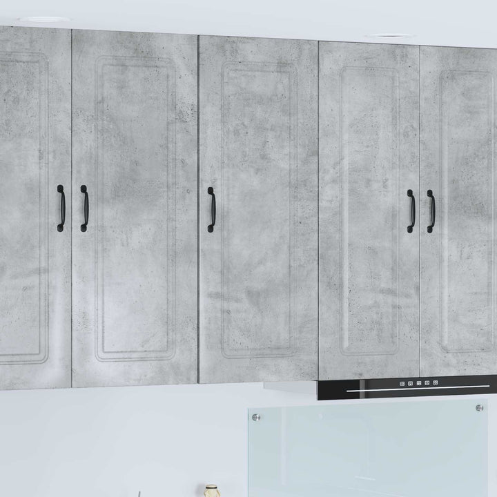 Panel til opvaskemaskine Kalmar Beton Grå 40 x 31 x 100 cm