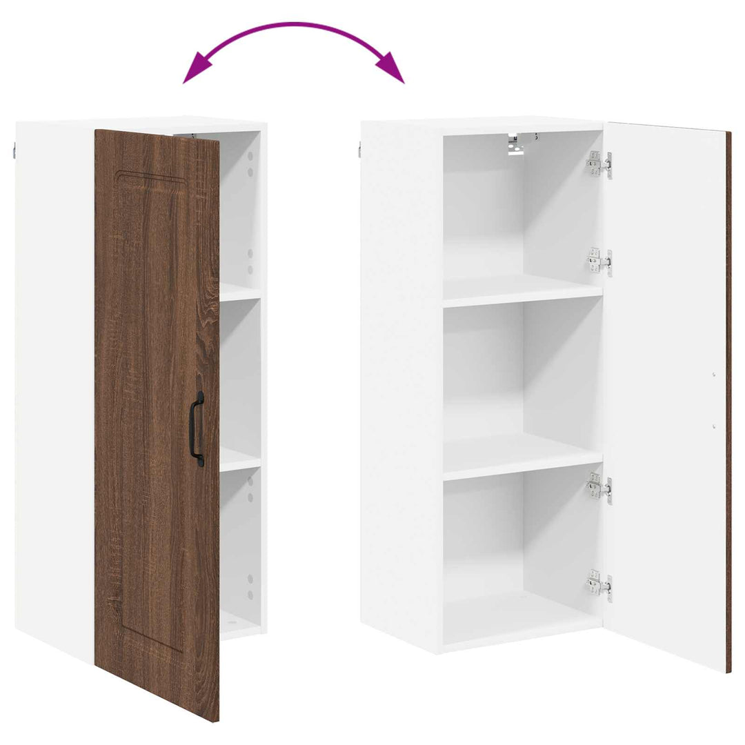 Panel til opvaskemaskine Kalmar Brun eg 40 x 31 x 100 cm