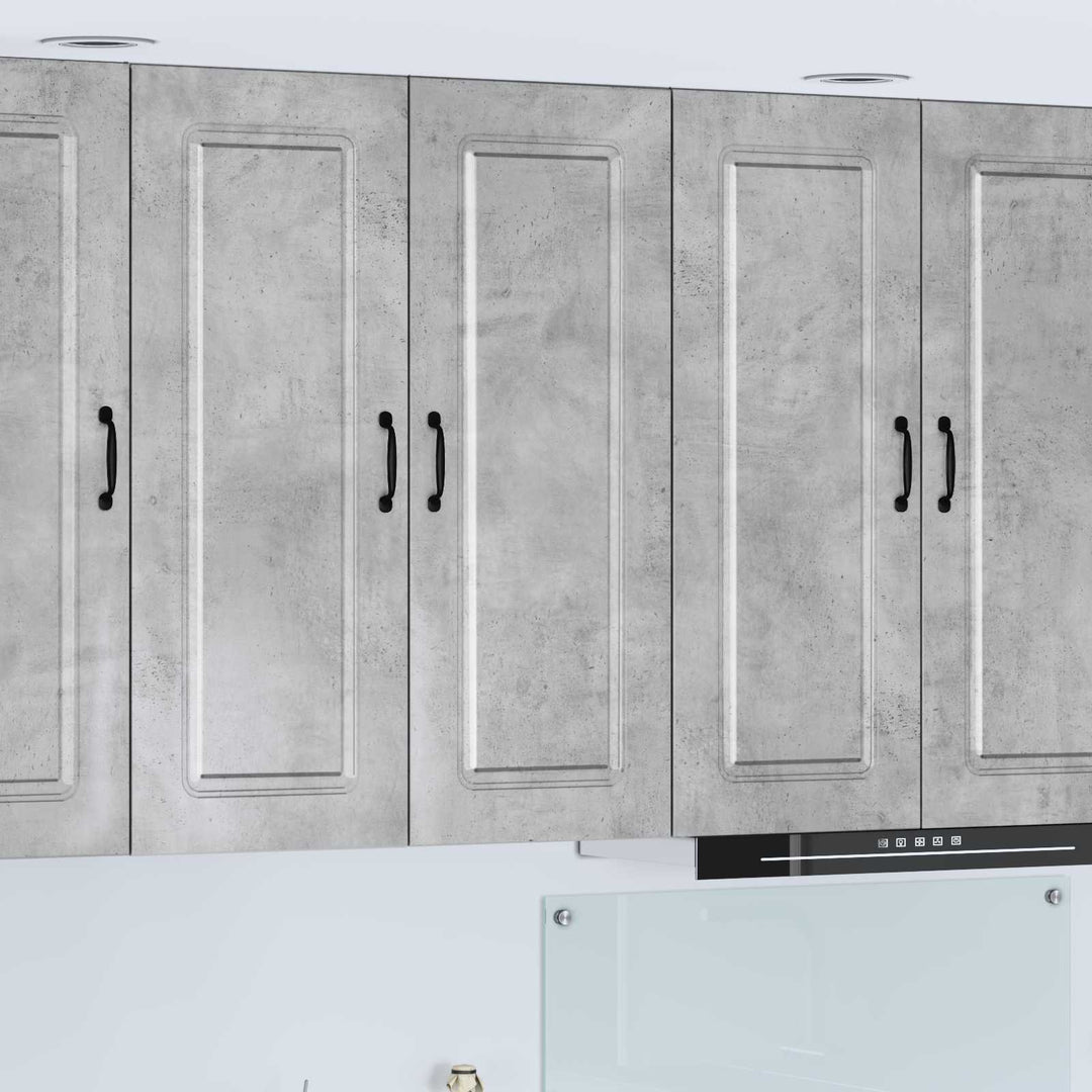 Panel til opvaskemaskine Kalmar Beton Grå 80 x 31 x 100 cm