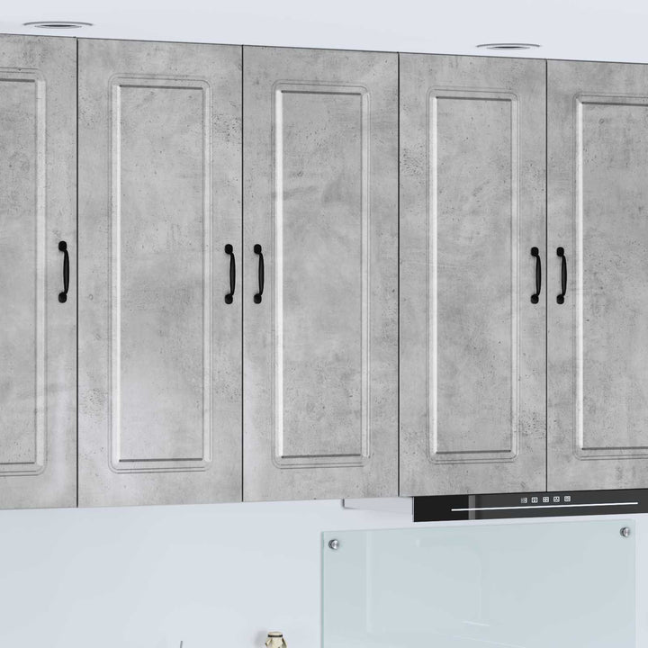 Panel til opvaskemaskine Kalmar Beton Grå 80 x 31 x 100 cm