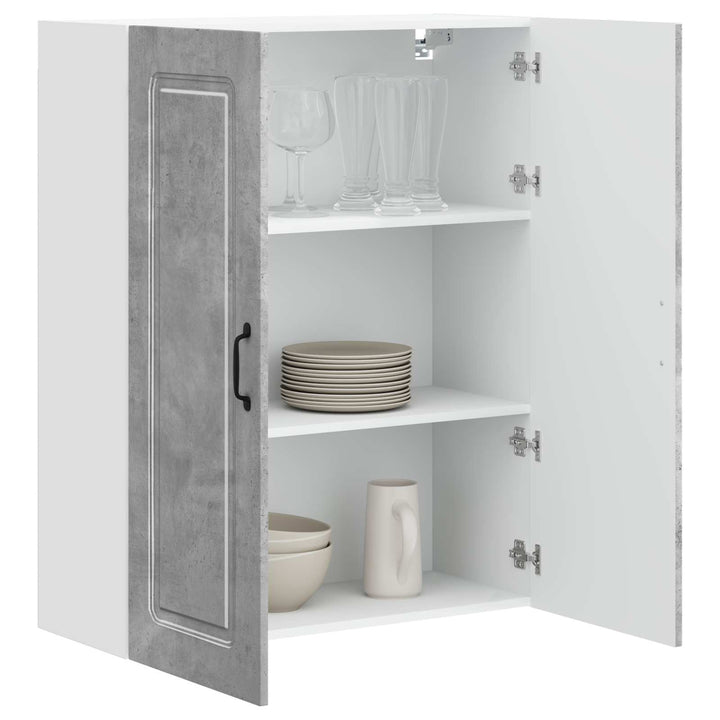 Panel til opvaskemaskine Kalmar Beton Grå 80 x 31 x 100 cm