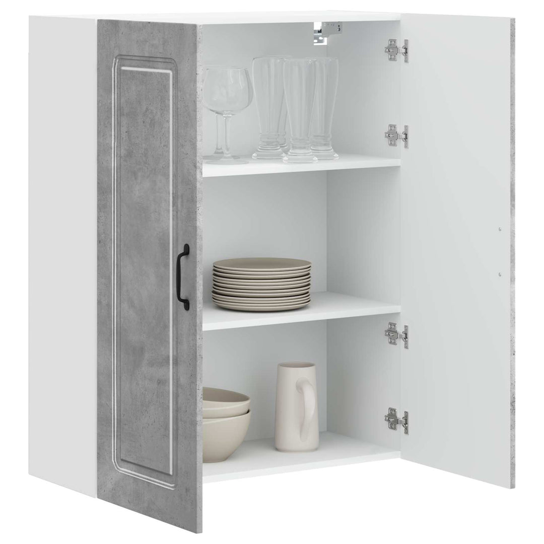 Panel til opvaskemaskine Kalmar Beton Grå 80 x 31 x 100 cm