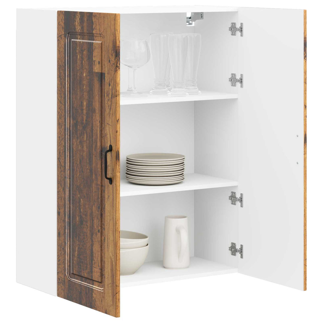 Panel til opvaskemaskine Kalmar Gammelt træ 80 x 31 x 100 cm