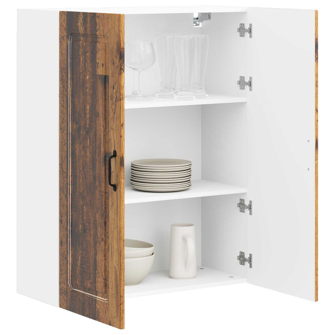 Panel til opvaskemaskine Kalmar Gammelt træ 80 x 31 x 100 cm