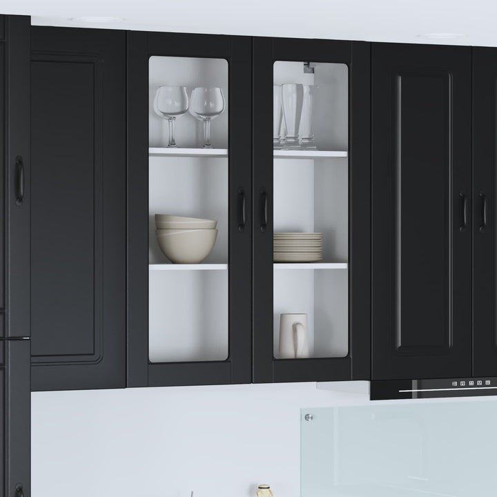 Panel til opvaskemaskine Kalmar Sort 80 x 31 x 100 cm