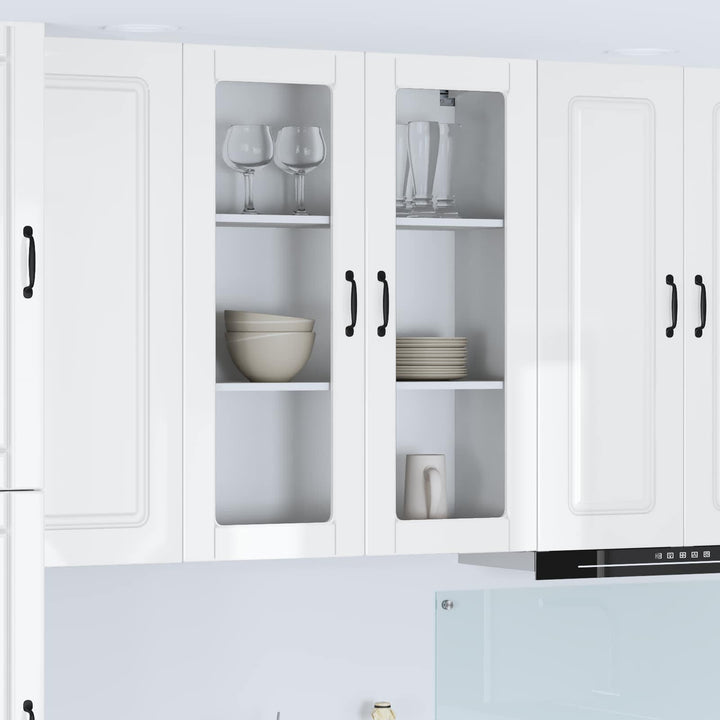 Panel til opvaskemaskine Kalmar Høj gloss hvid 80 x 31 x 100 cm