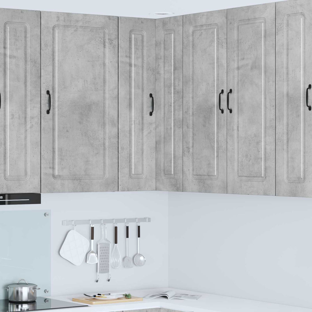 Panel til opvaskemaskine Kalmar Beton Grå 57 x 57 x 100 cm