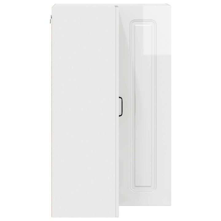 Panel til opvaskemaskine Kalmar Høj gloss hvid 57 x 57 x 100 cm