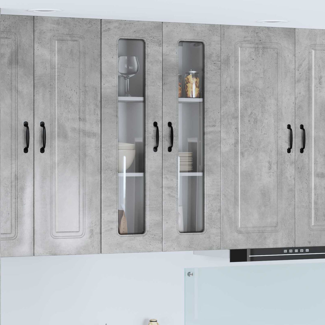 Panel til opvaskemaskine Kalmar Beton Grå 60 x 31 x 100 cm