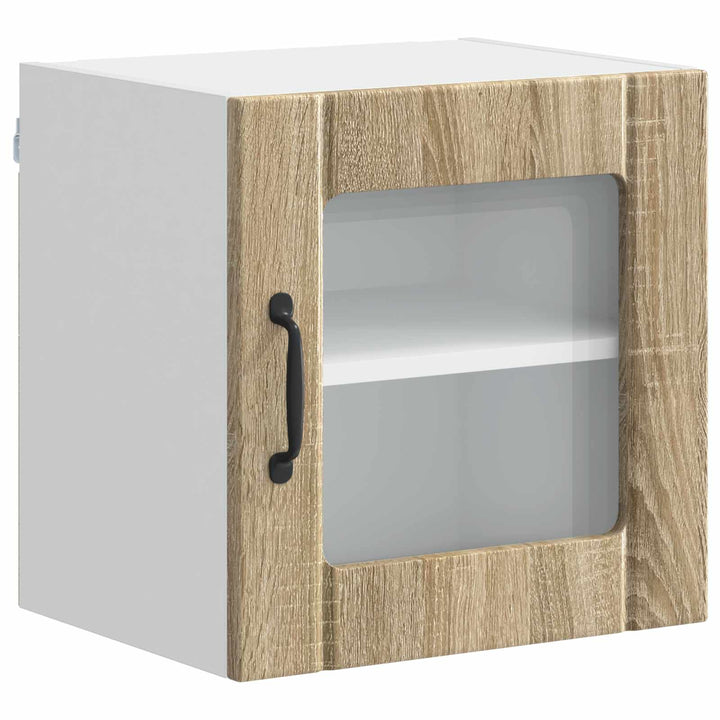 Væglågskab LUCCA 2 pcs Sonoma-eg 40 x 31 x 40 cm