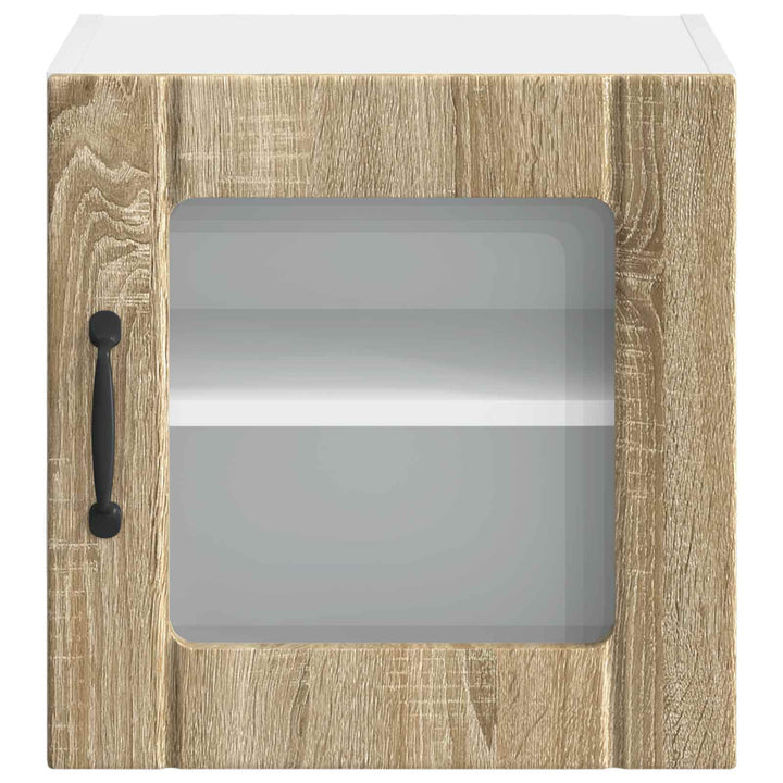 Væglågskab LUCCA 2 pcs Sonoma-eg 40 x 31 x 40 cm
