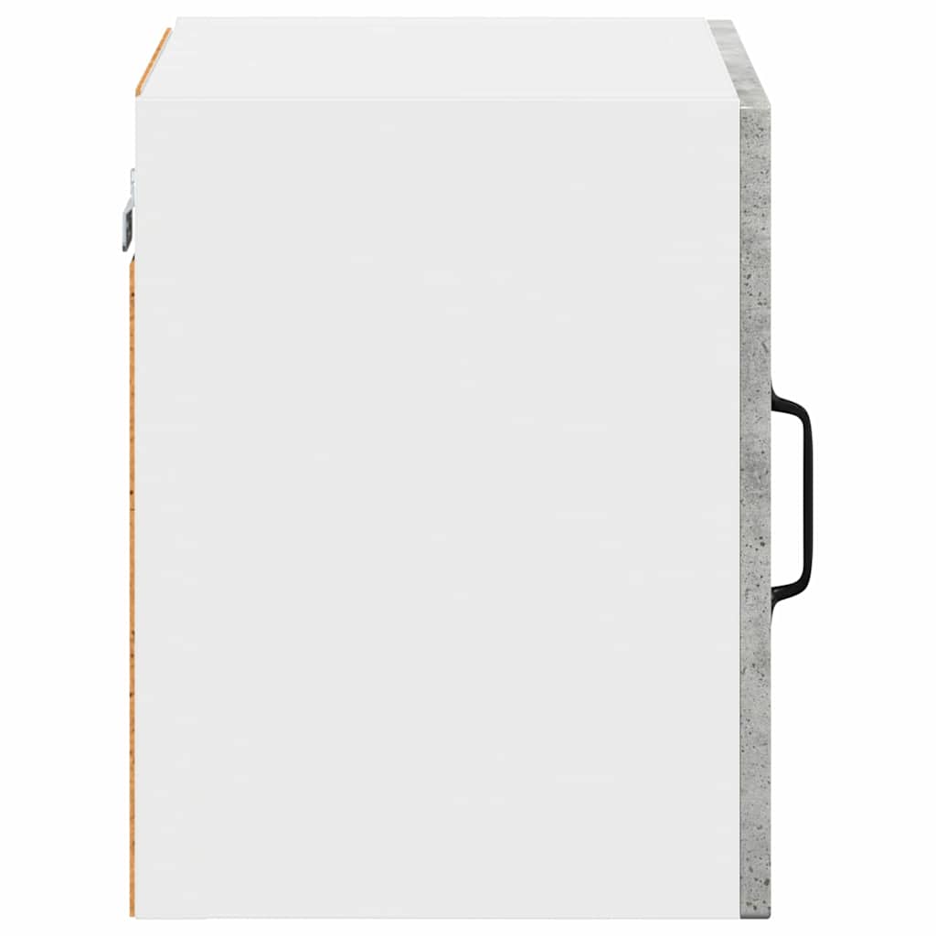 Væglågskab LUCCA 2 pcs Betongrå 40 x 31 x 40 cm Konstrueret træ