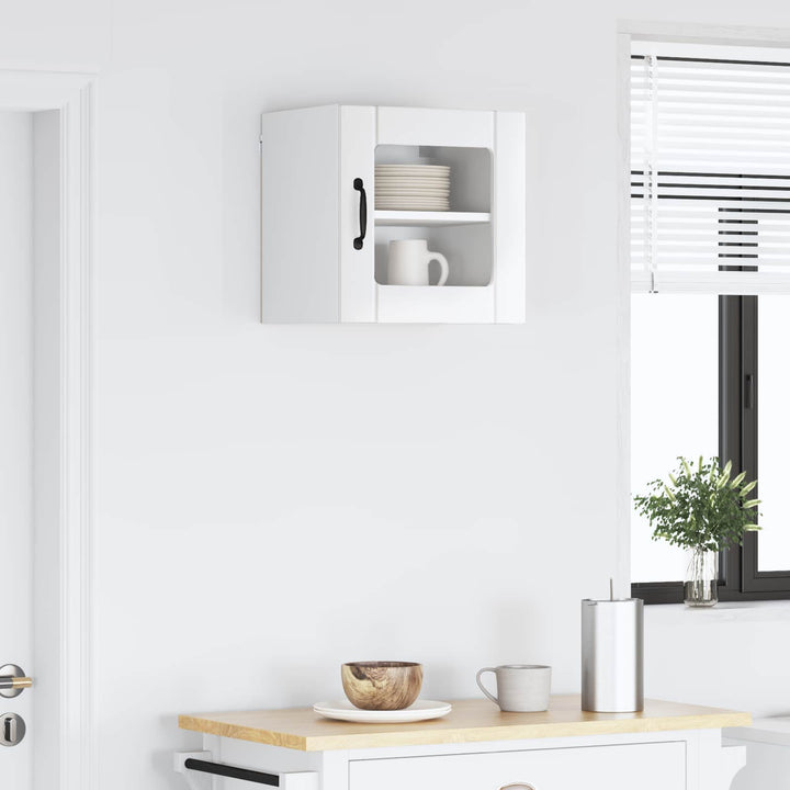 Væglågskab LUCCA Hvid højglans 40 x 31 x 40 cm Konstrueret træ