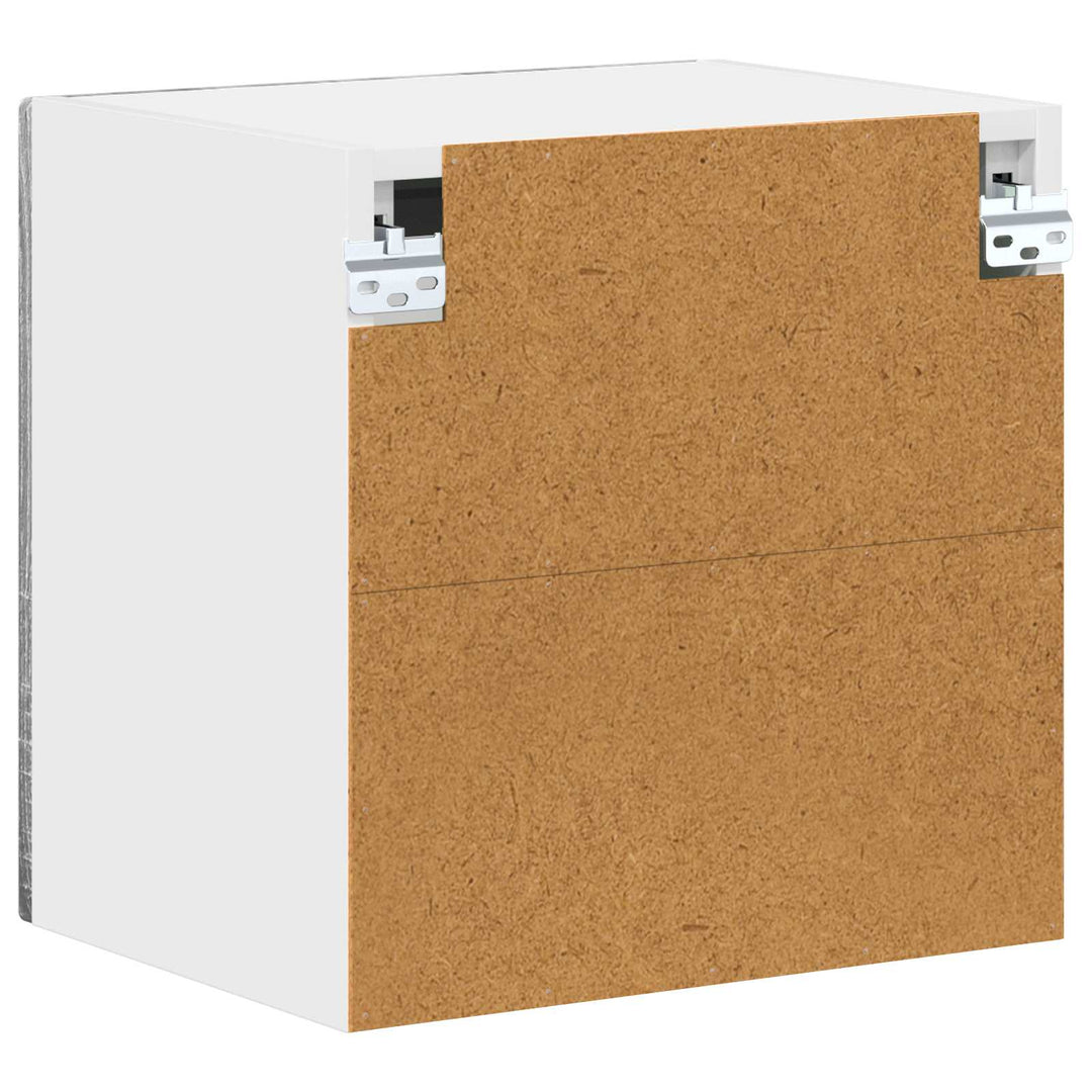 Væglågskab LUCCA 2 pcs Grå sonoma-eg 40 x 31 x 40 cm