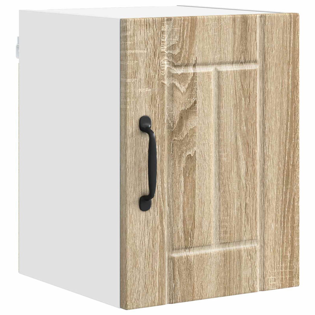 Vægskab LUCCA 2 pcs Sonoma-eg 30 x 31 x 40 cm Konstrueret træ