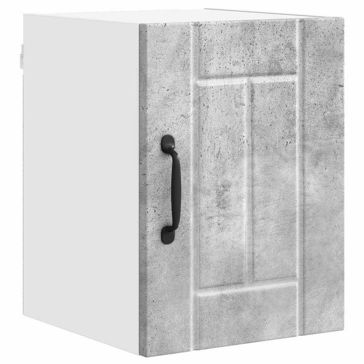 Vægskab LUCCA 2 pcs Betongrå 30 x 31 x 40 cm Konstrueret træ