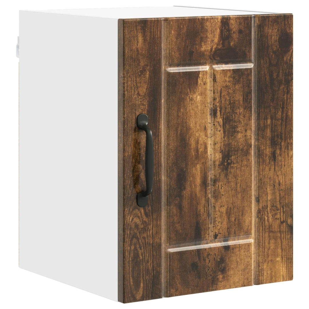 Vægskab LUCCA 2 pcs Røget eg 30 x 31 x 40 cm Konstrueret træ