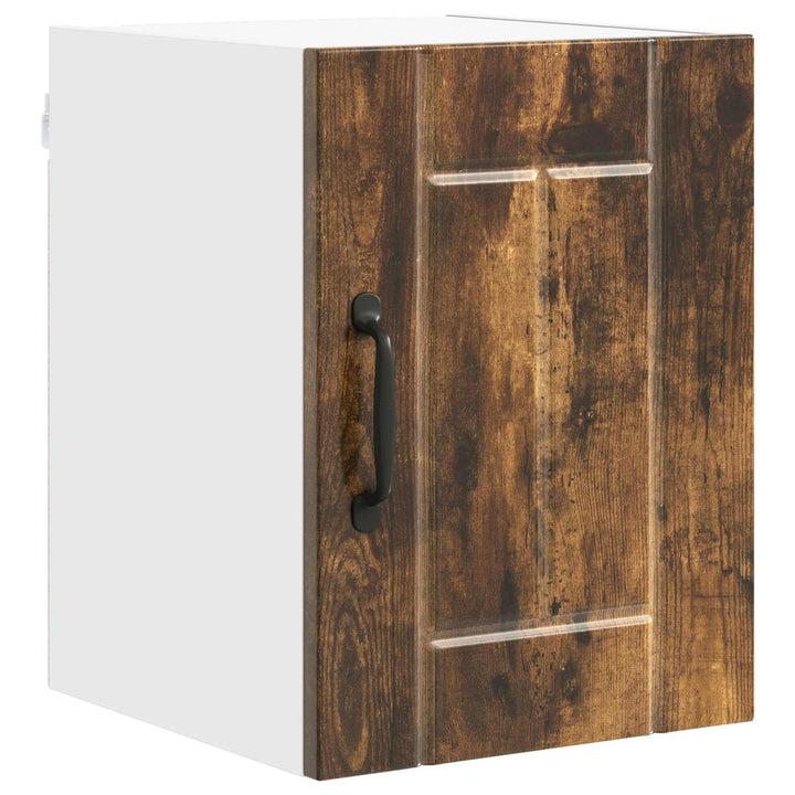 Vægskab LUCCA 2 pcs Røget eg 30 x 31 x 40 cm Konstrueret træ