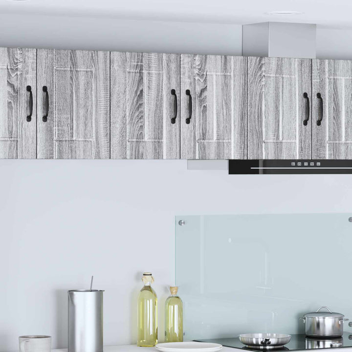 Vægskab LUCCA 2 pcs Grå sonoma-eg 30 x 31 x 40 cm