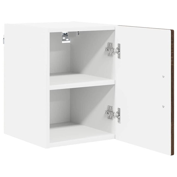 Vægskab LUCCA 2 pcs Brunt eg 30 x 31 x 40 cm Konstrueret træ