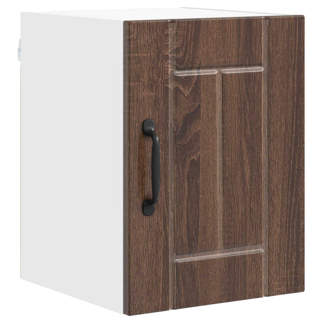Vægskab LUCCA 2 pcs Brunt eg 30 x 31 x 40 cm Konstrueret træ