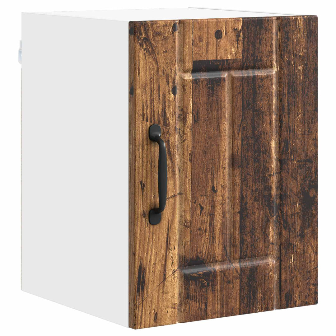 Vægskab LUCCA 2 pcs Gammelt træ 30 x 31 x 40 cm Konstrueret træ