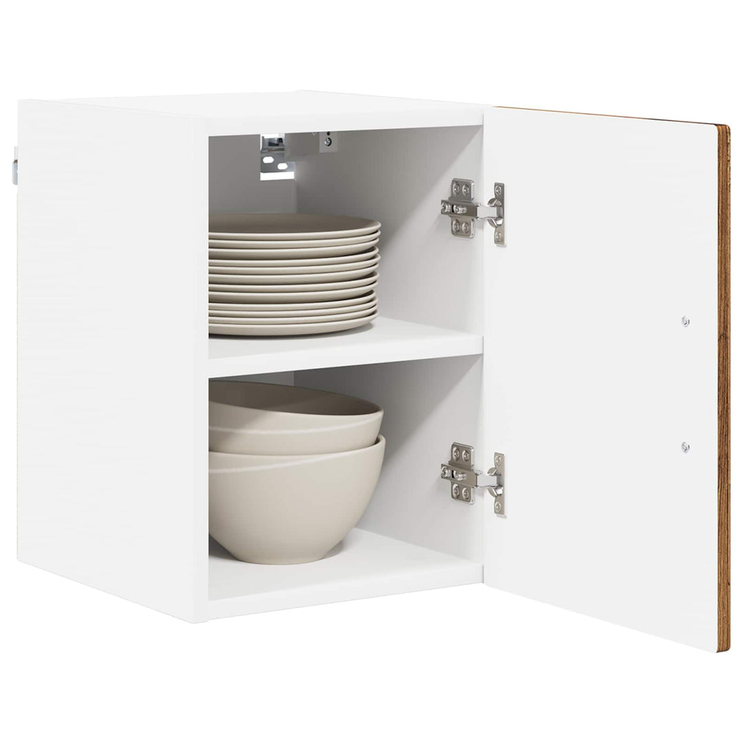 Vægskab LUCCA 2 pcs Gammelt træ 30 x 31 x 40 cm Konstrueret træ