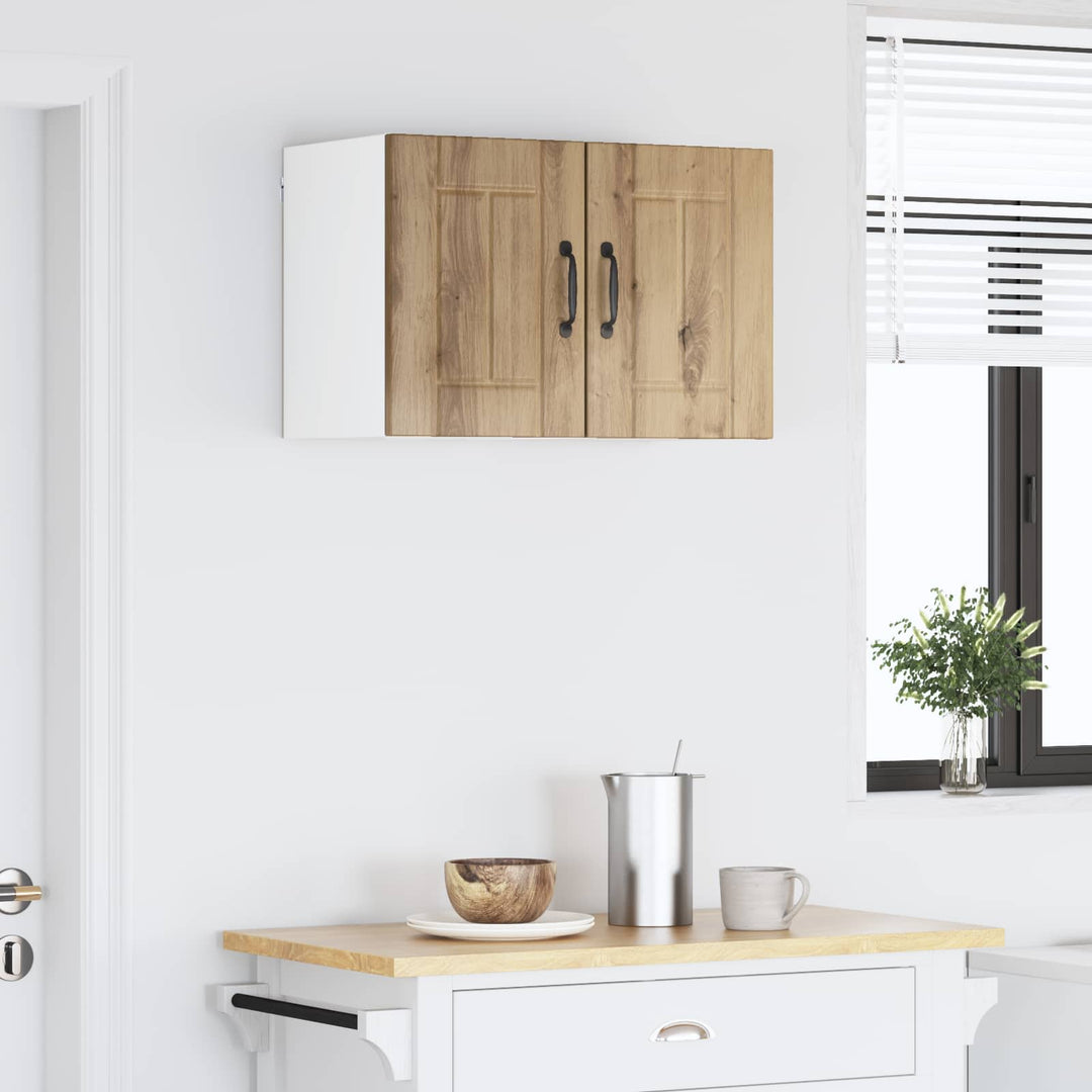 Vægskab LUCCA 2 pcs Artisan-eg 30 x 31 x 40 cm Konstrueret træ