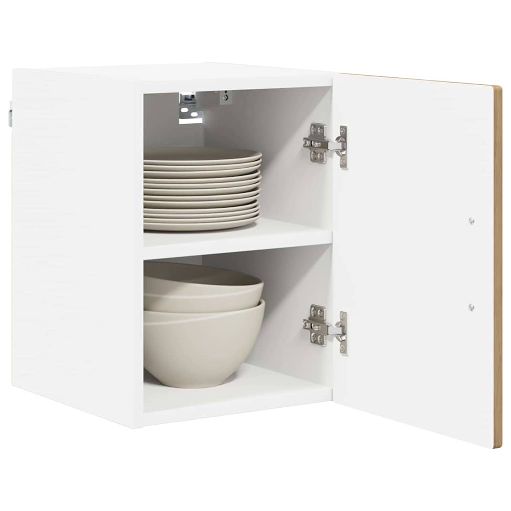 Vægskab LUCCA 2 pcs Artisan-eg 30 x 31 x 40 cm Konstrueret træ