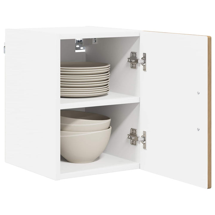 Vægskab LUCCA 2 pcs Artisan-eg 30 x 31 x 40 cm Konstrueret træ
