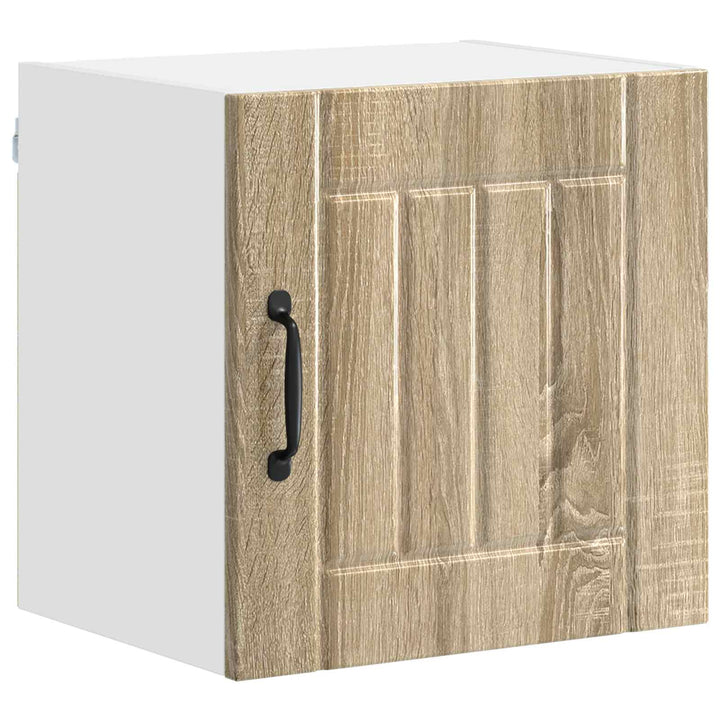 Vægskab LUCCA 2 pcs Sonoma-eg 40 x 31 x 40 cm Konstrueret træ