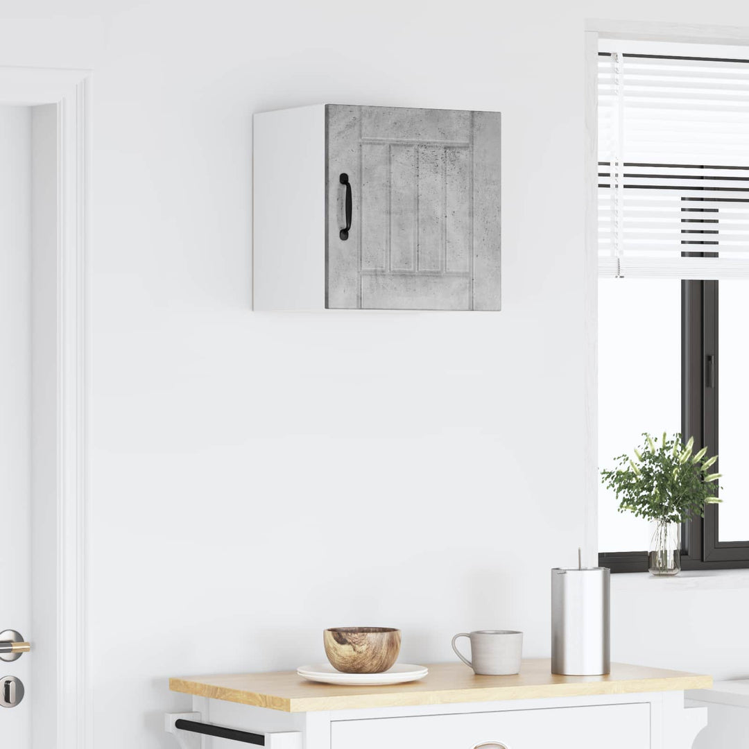 Vægskab LUCCA Betongrå 40 x 31 x 40 cm Konstrueret træ