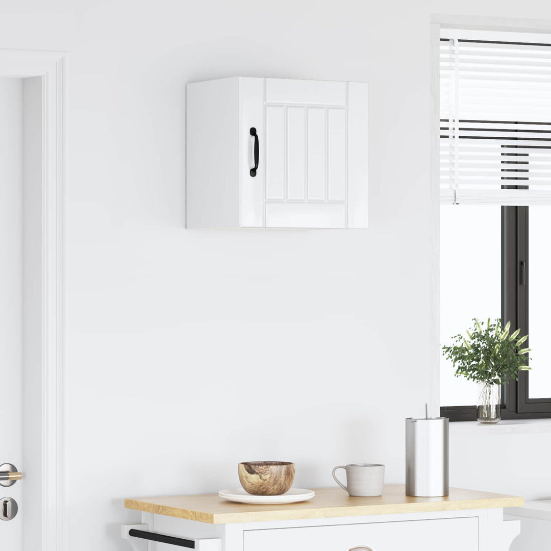 Vægskab LUCCA Hvid højglans 40 x 31 x 40 cm Konstrueret træ
