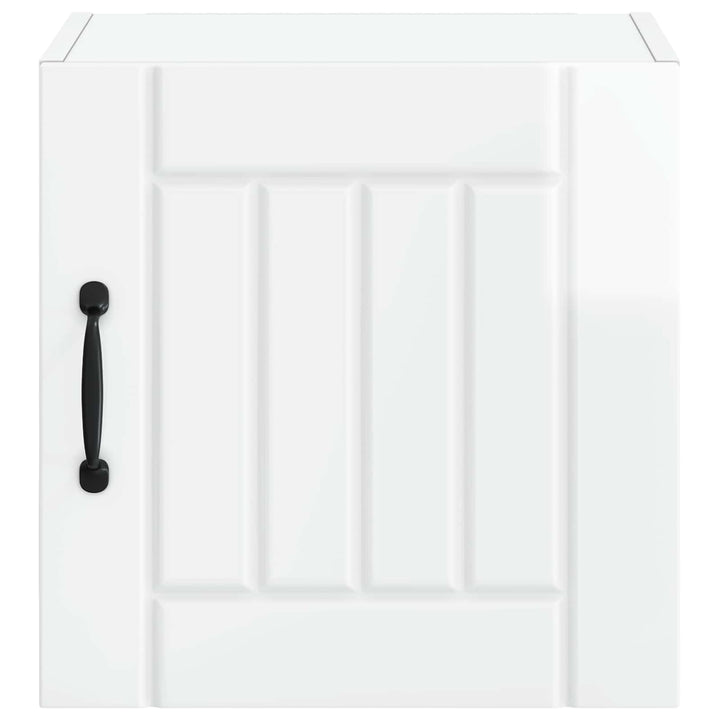 Vægskab LUCCA 2 pcs Hvid højglans 40 x 31 x 40 cm