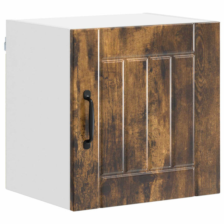 Vægskab LUCCA 2 pcs Røget eg 40 x 31 x 40 cm Konstrueret træ