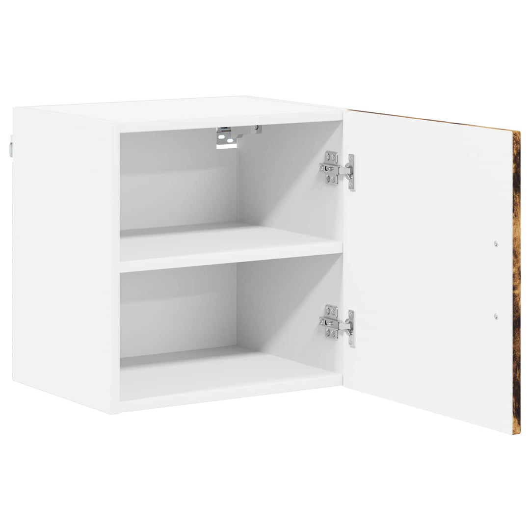 Vægskab LUCCA 2 pcs Røget eg 40 x 31 x 40 cm Konstrueret træ