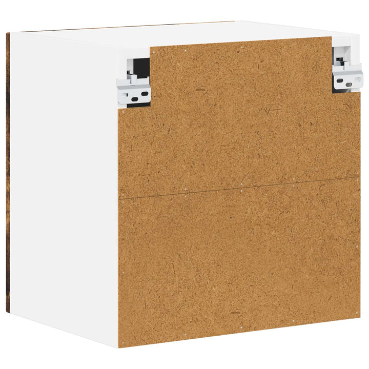 Vægskab LUCCA 2 pcs Røget eg 40 x 31 x 40 cm Konstrueret træ