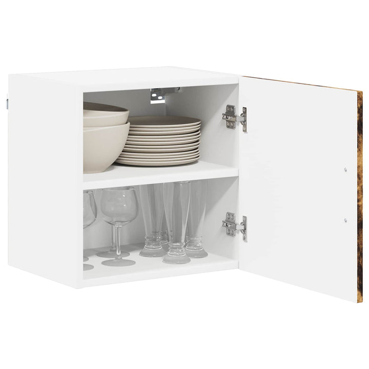 Vægskab LUCCA 2 pcs Røget eg 40 x 31 x 40 cm Konstrueret træ